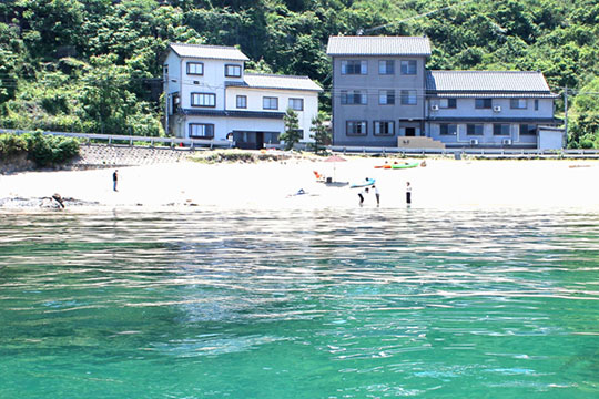 竹野の海辺　湯やど　海の音～うみのね～