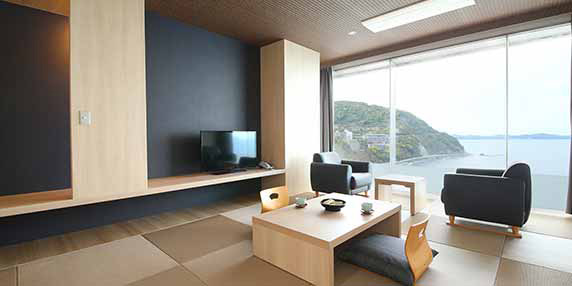 大江戸温泉物語　熱海伊豆山　ホテル水葉亭 客室例