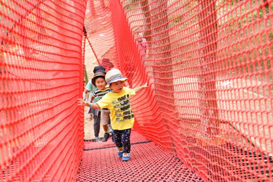 森の空中あそび parcabout（パカブ）　