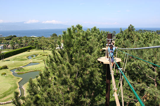 初島アドベンチャーSARUTOBI