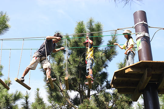 初島アドベンチャーSARUTOBI