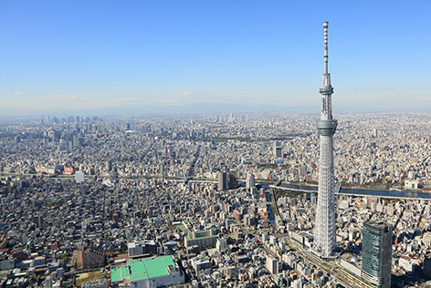 東京スカイツリー天望デッキ
