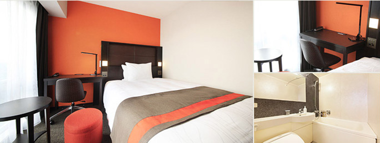 【リッチモンドホテルなんば大国町】シングル（ダブル）ルーム