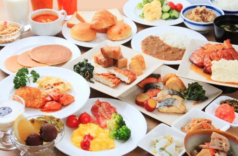 【リッチモンドホテル天神西通】朝食ビュッフェ（イメージ）