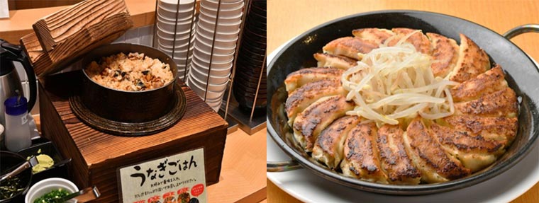 【リッチモンドホテル浜松】浜松名物「うなぎごはん」と「浜松餃子」