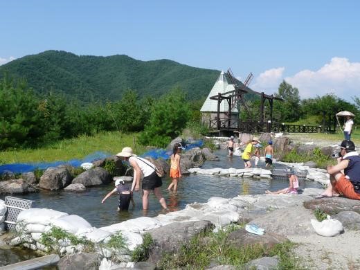 安心して子供に水遊びをさせてあげられる