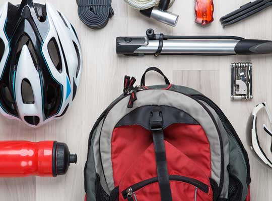 サイクリング装備イメージ