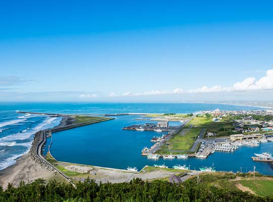 飯岡刑部岬展望館～光と風～