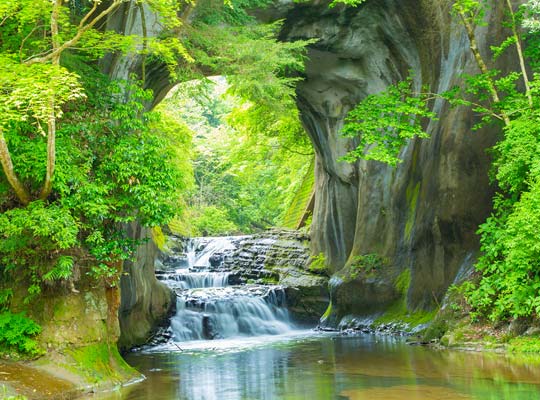 清水渓流広場・濃溝の滝
