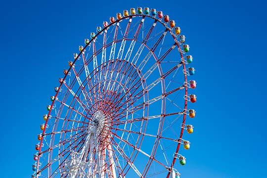 「東京お台場 パレットタウン」大観覧車