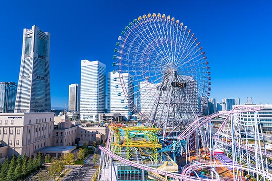 「よこはまコスモワールド」コスモクロック21