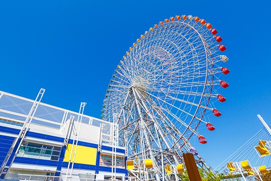 「天保山ハーバービレッジ」天保山大観覧車