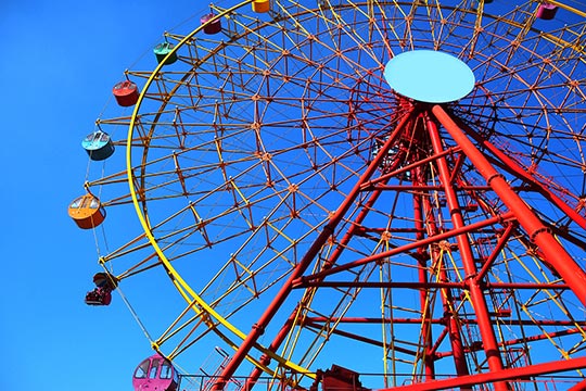 「NEWレオマワールド」大観覧車