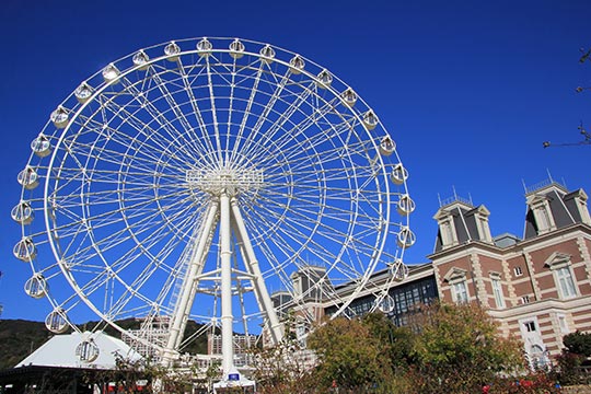 「ハウステンボス」白い観覧車