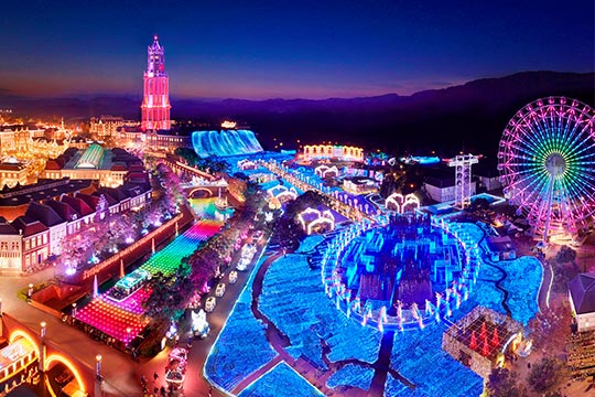 「ハウステンボス」光の王国