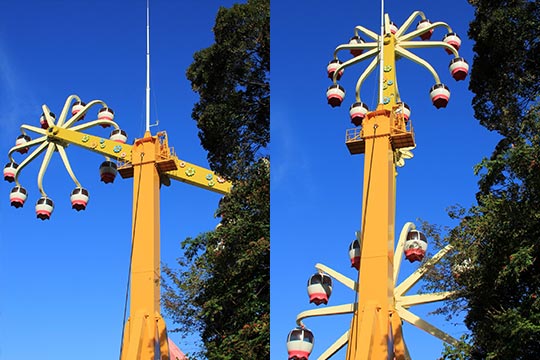 「別府ラクテンチ」ラワーかんらん車