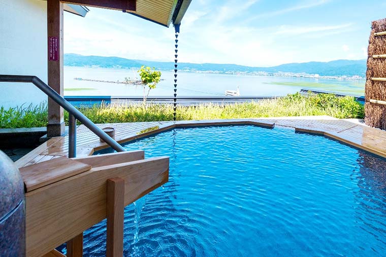 上諏訪温泉 双泉の宿 朱白(すはく)