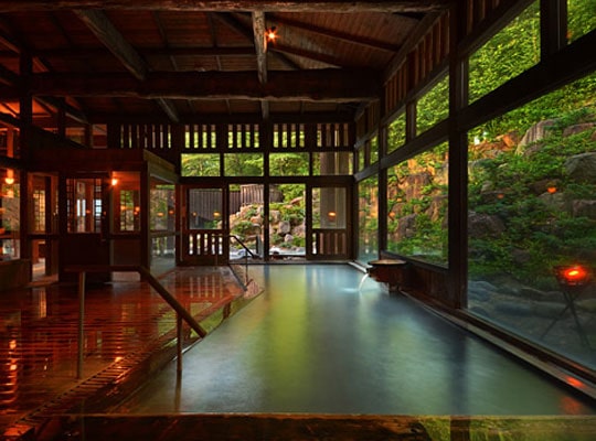 蔵王温泉　蔵王国際ホテル（内風呂）