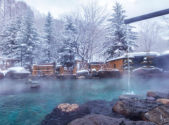 緑の風リゾート きたゆざわ（大露天風呂）