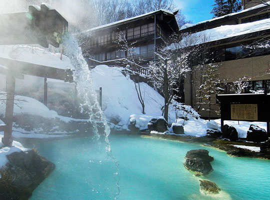 白骨の名湯 泡の湯（大露天風呂）