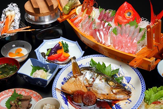 釜めし舟盛りプラン