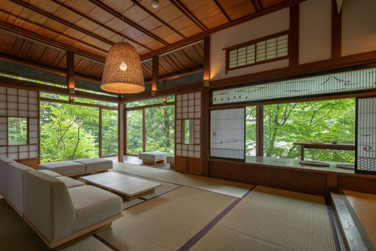 四万温泉　積善館　佳松亭・山荘