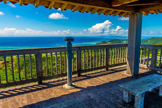 伊平屋島 腰岳展望台