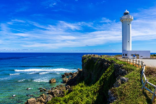 宮古島 東平安名崎灯台