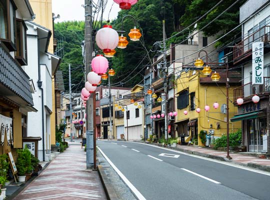 湯河原温泉街