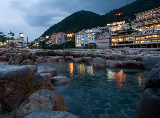 下呂温泉の温泉街