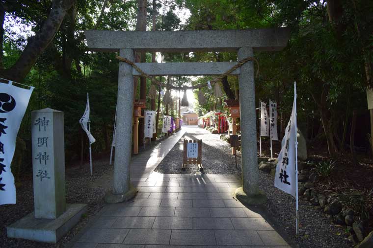 鳥羽温泉郷 神明神社　石神さん