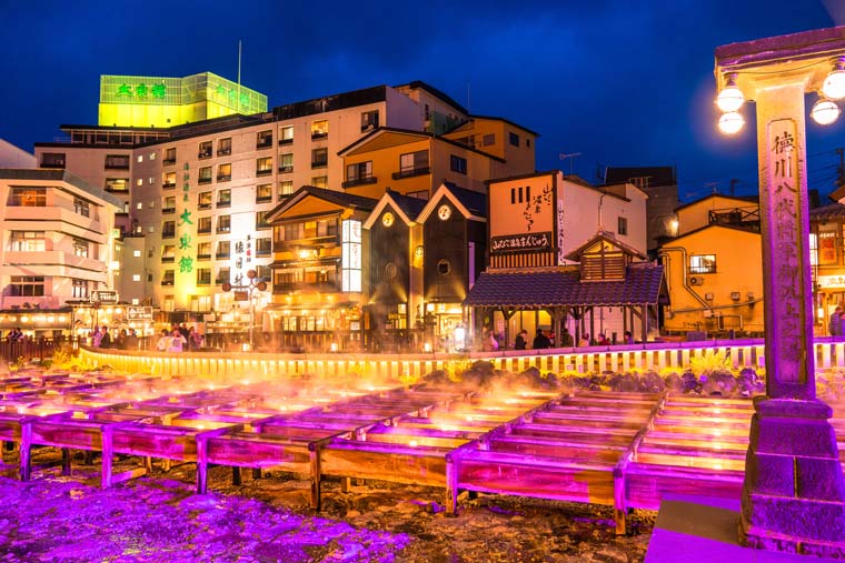 草津温泉・湯畑