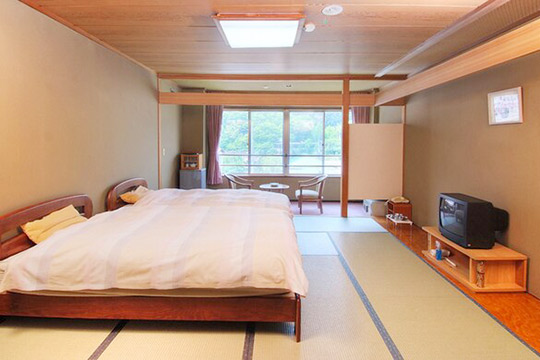 いつも一緒　ペットと泊まれる宿　だいこく館