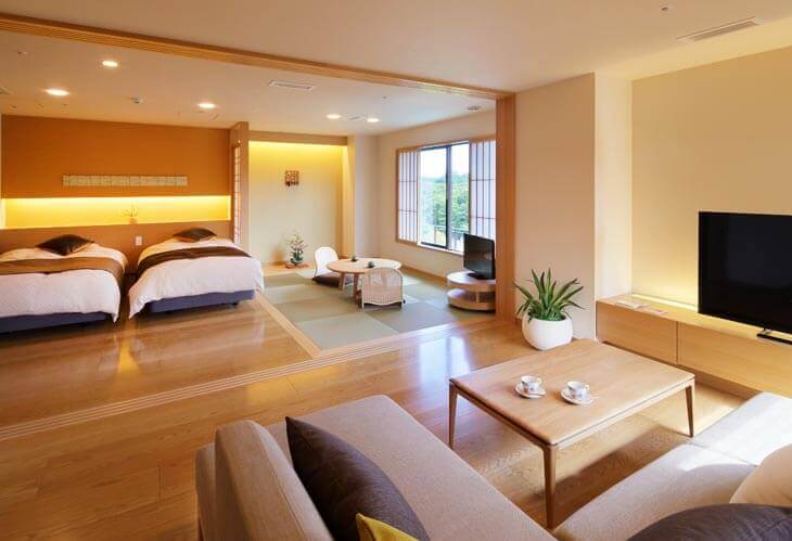 秋保温泉　篝火の湯　緑水亭