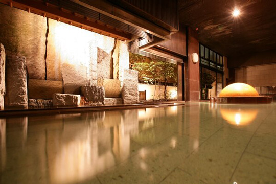 天童温泉　ほほえみの宿　滝の湯