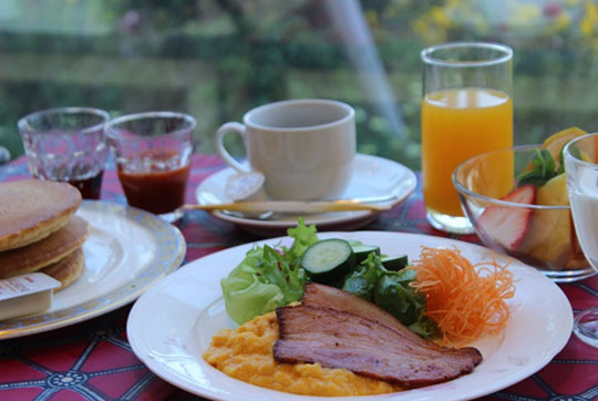 国際障害者交流センター（ビッグ・アイ） 朝食