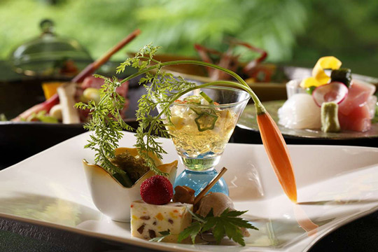 箱根湯本温泉 箱根 花紋