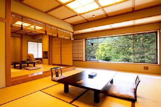 箱根湯本温泉 箱根 花紋