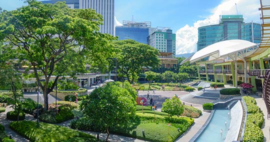 「アヤラ センター セブ」「SMシティーセブ」「ロビンソンモール （フエンテ）」「ロビンソンモール ガレリア」