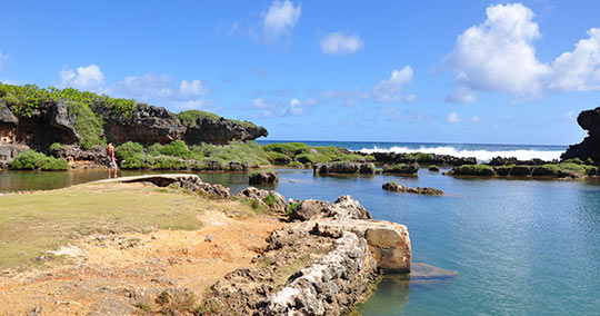 イナラハン天然プール