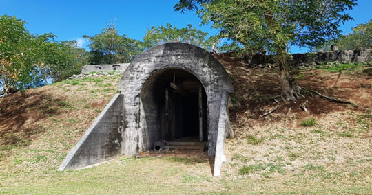 旧日本軍弾薬庫跡