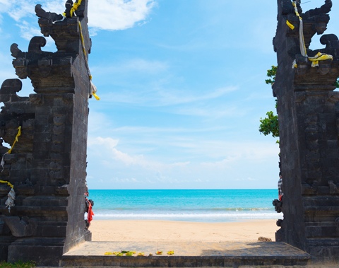 バリ島のビーチ