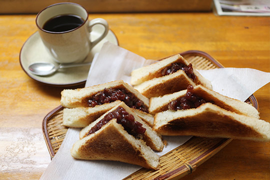 喫茶店モーニング　