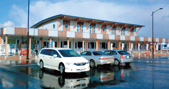 小川原湖　しじみソフト（道の駅おがわら湖「湖遊館」）
