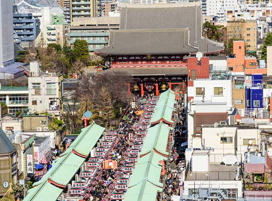 浅草寺 仲見世通り