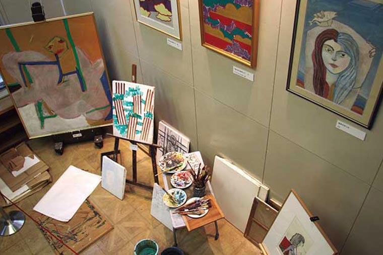 池田満寿夫・佐藤陽子 創作の家