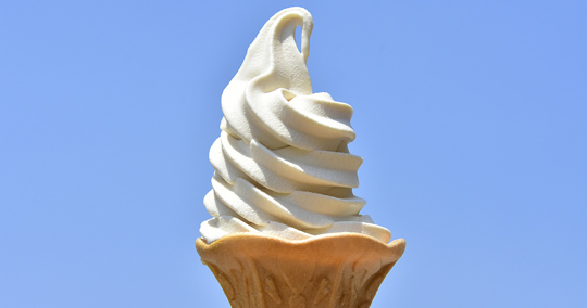 ピーナッツソフトクリーム