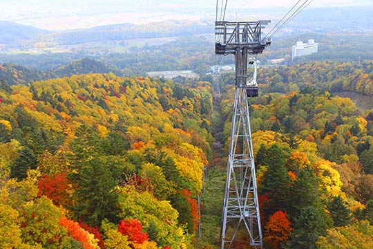 富良野ロープウェー山頂駅/富良野スキー場