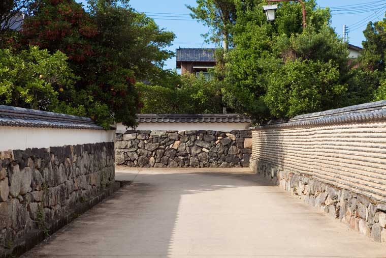 萩城跡・萩城下町