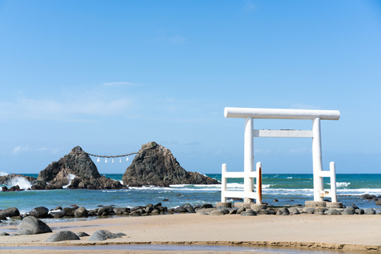 桜井二見ヶ浦（夫婦岩）